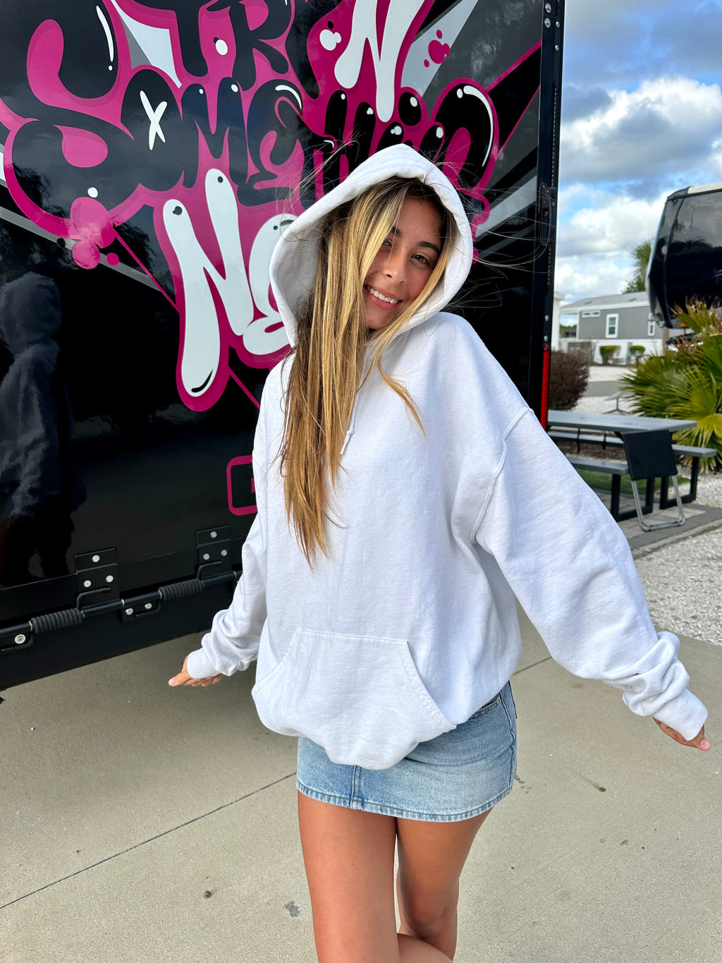 Viral lace hoodie (limited quantity)